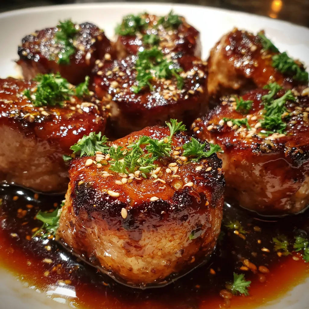Savor the Flavor of Crispy Brown Sugar-Glazed Pork Tenderloin Bombs