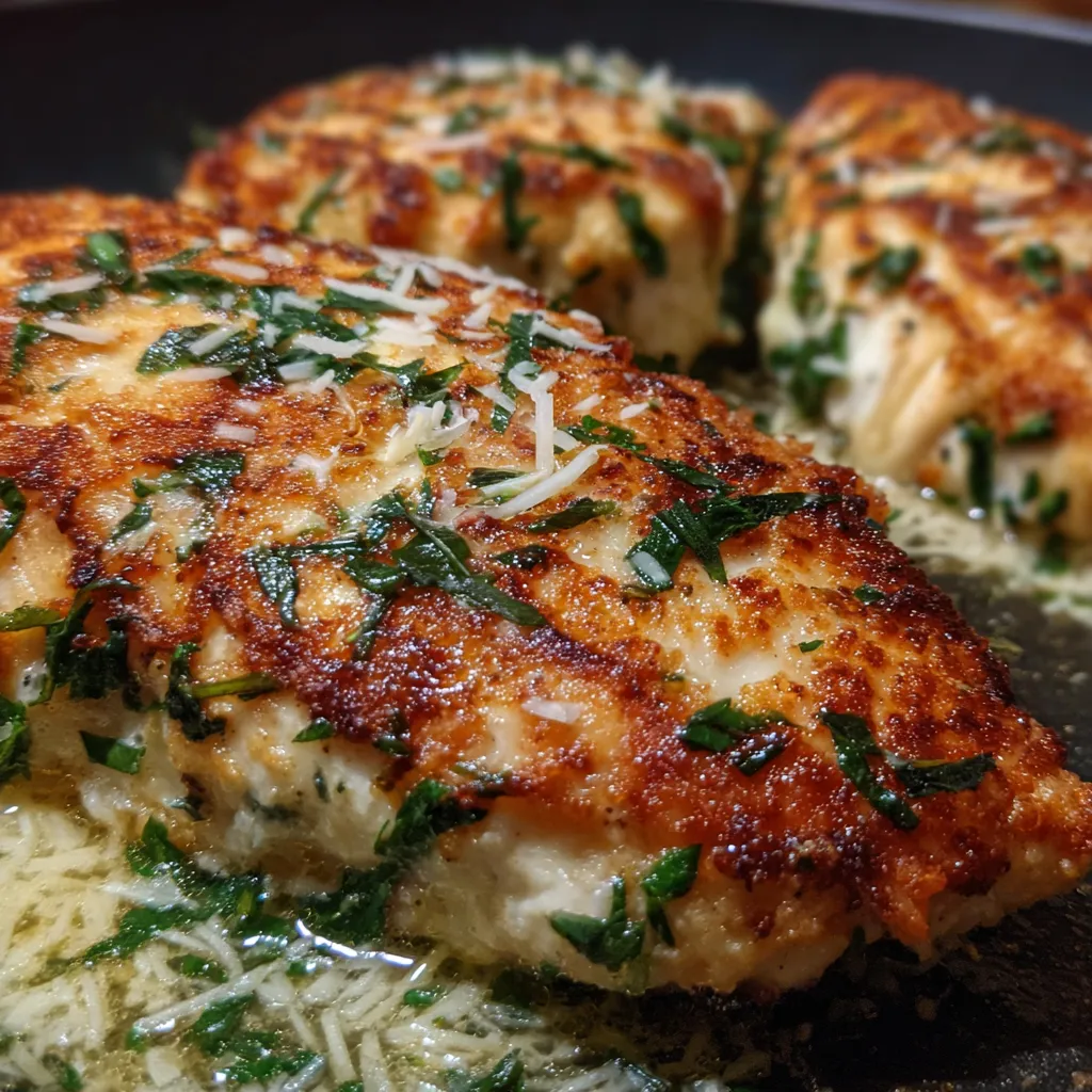 Ultimate Crispy Baked Parmesan Pork Chops with Herbs and Garlic