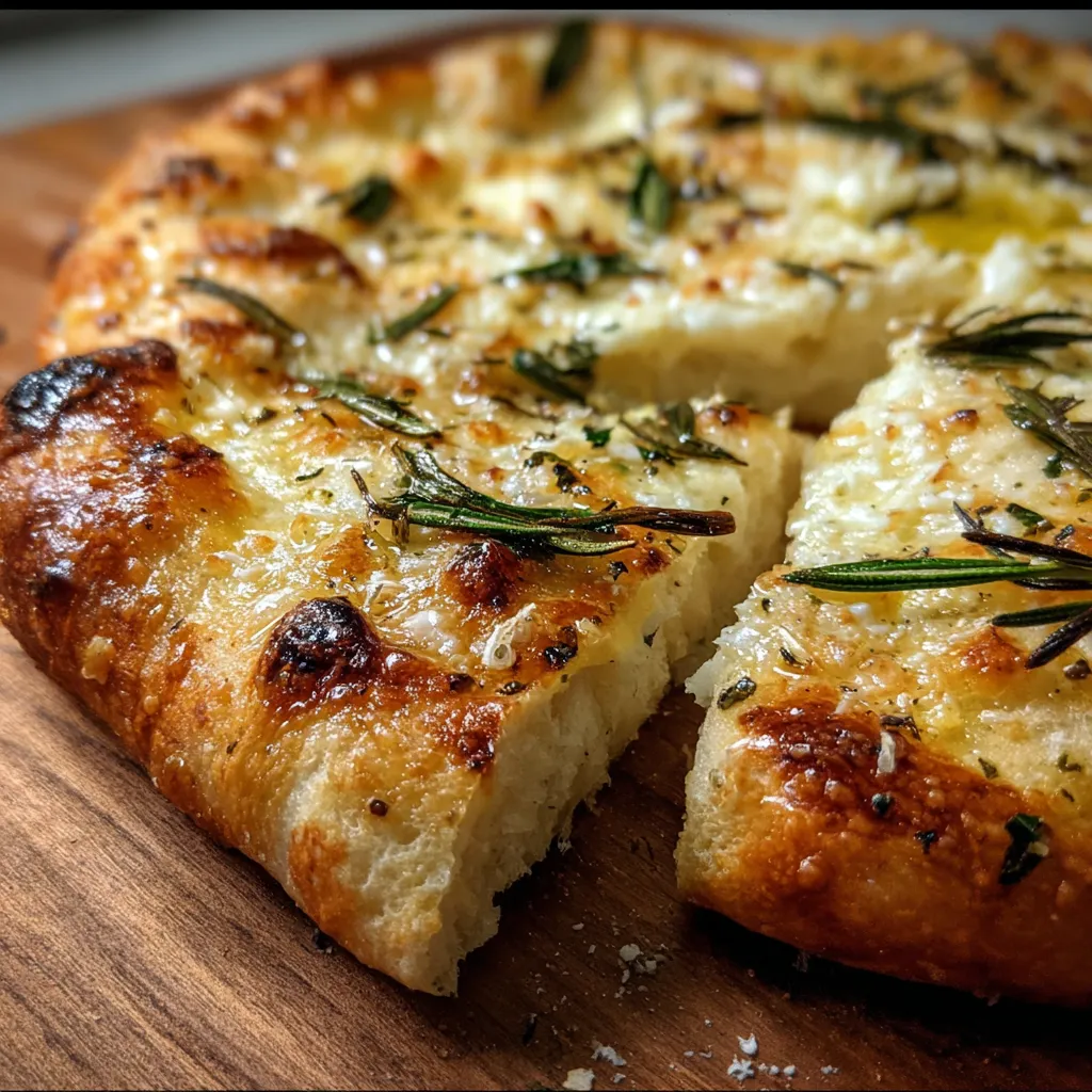 Pizza Bianca: Classic Roman White Pizza with Rosemary and Sea Salt