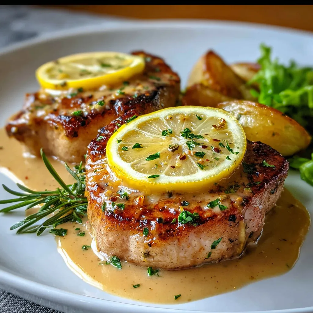 Ultimate Pan-Seared Lemon Dijon Pork Chops: Juicy Restaurant-Quality Main Dish Recipe