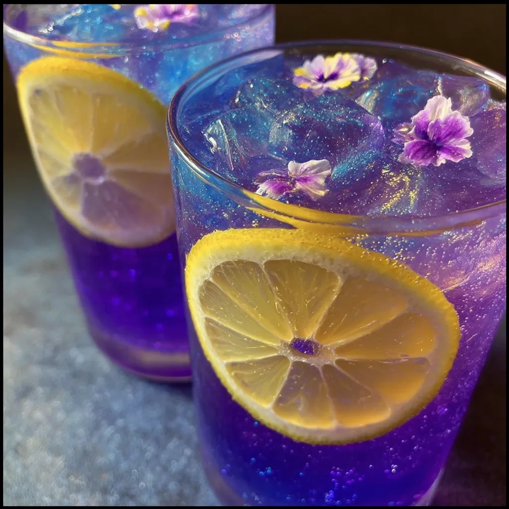 Simple Color-Changing Magic Lemonade with Butterfly Pea Flower Transformation