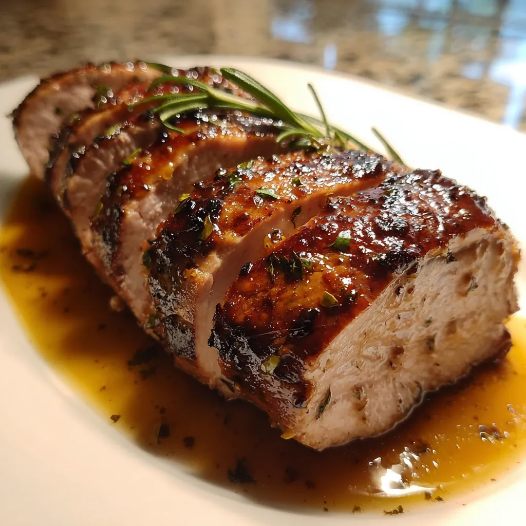 Juicy Maple Mustard Glazed Pork Tenderloin with Caramelized Vegetables in Just 30 Minutes