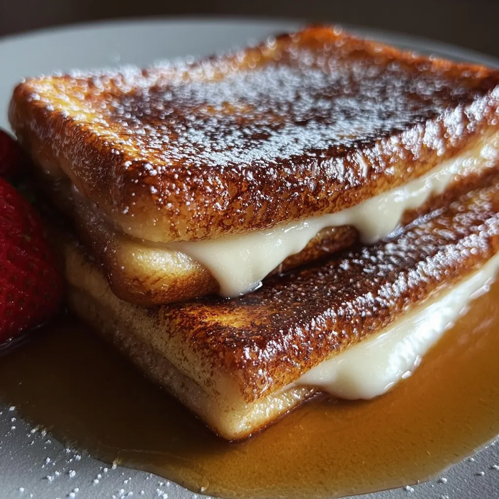Churro Stuffed French Toast – Crispy, Cinnamon-Sugar Perfection for Ultimate Breakfast Indulgence - secondary view