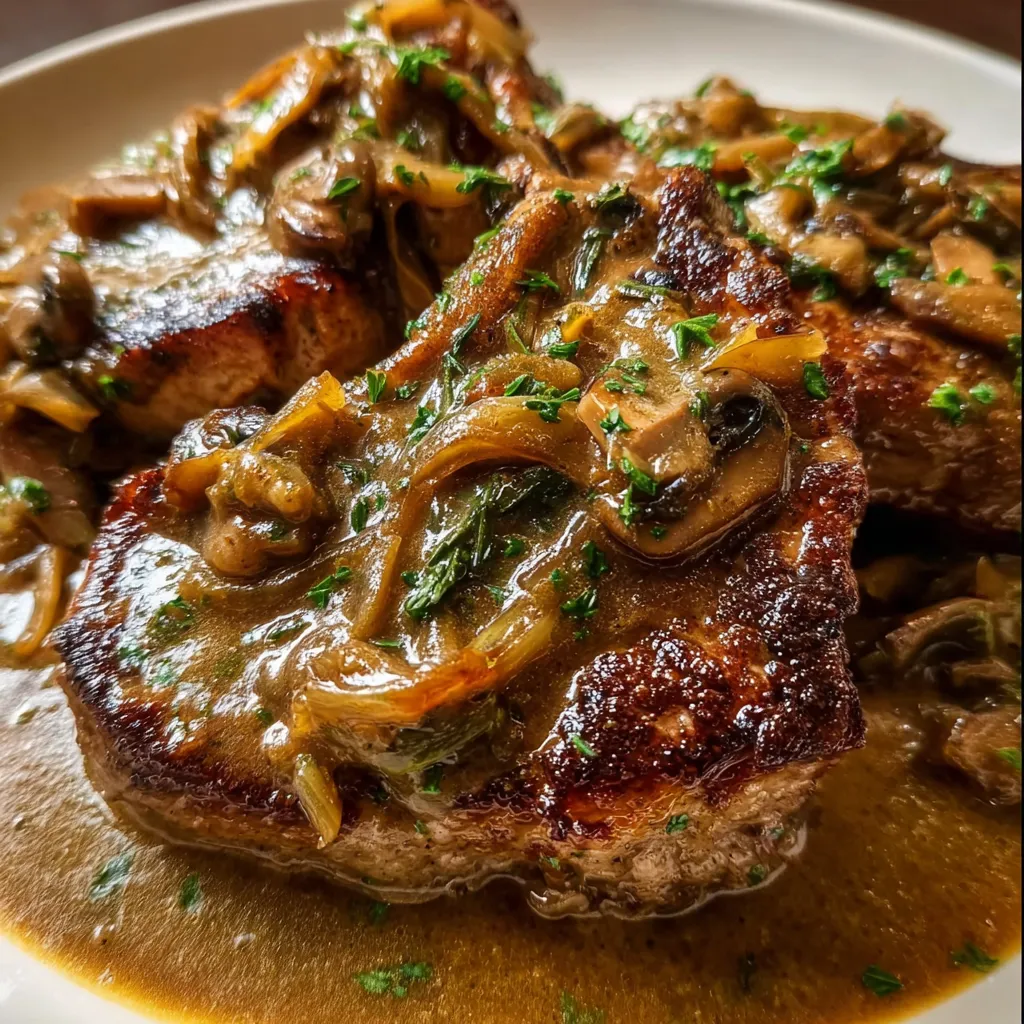 Ultimate Southern Smothered Pork Chops: Tender Comfort Food with Rich Gravy - tertiary view