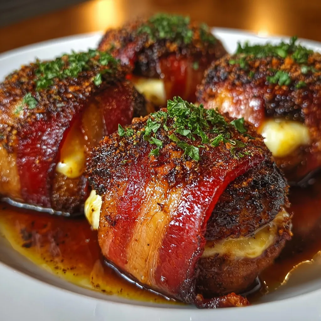 Bacon Bombs: The Ultimate Smoky Cheese-Stuffed Bacon Wrapped Delicious Perfection - secondary view