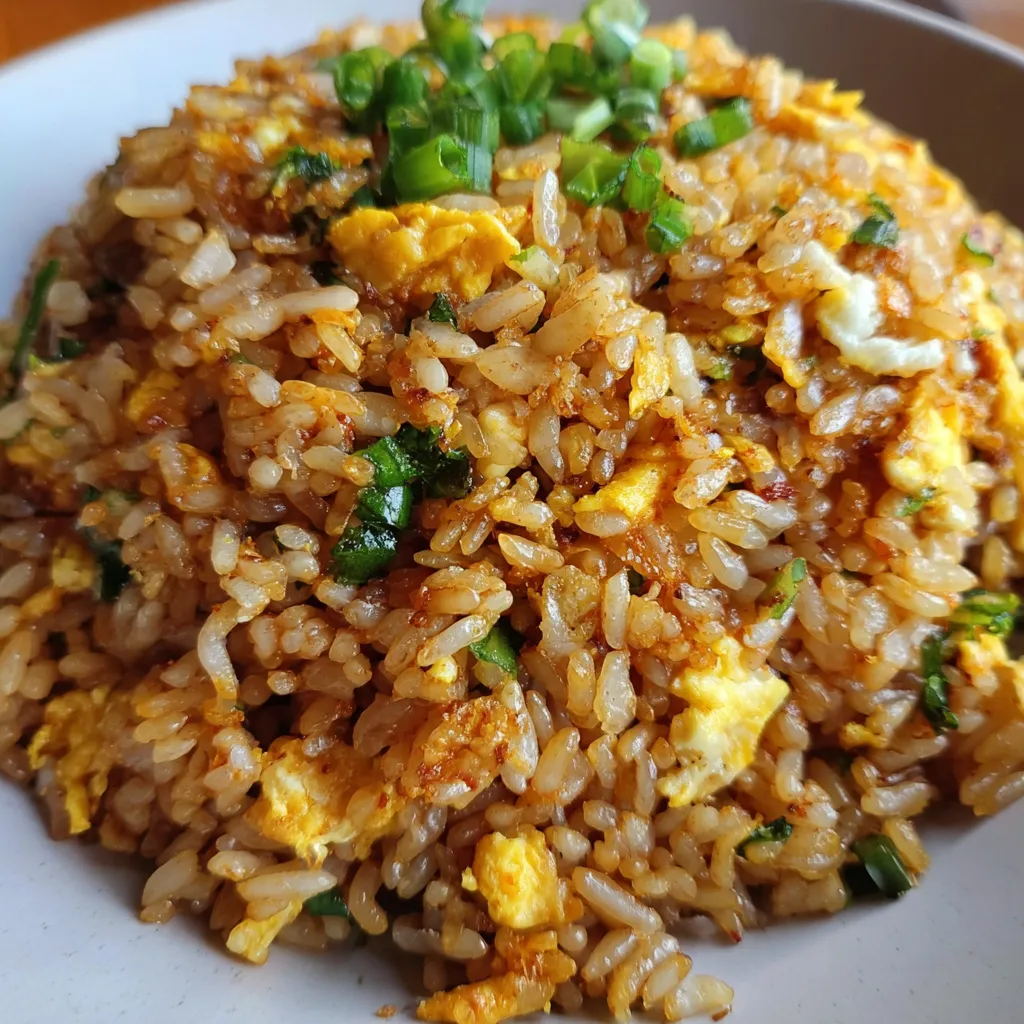 Ultimate Restaurant-Style Egg Fried Rice with Perfect Wok Hei Flavor - secondary view
