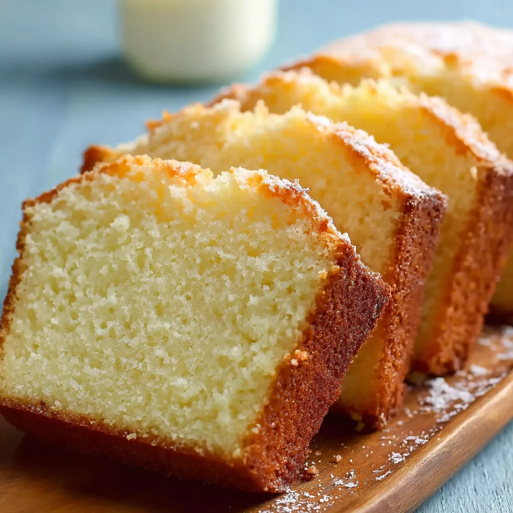 Glazed Lemon Pound Cake with Sweet Citrus Drizzle: Moist, Buttery, Classic Perfection - tertiary view