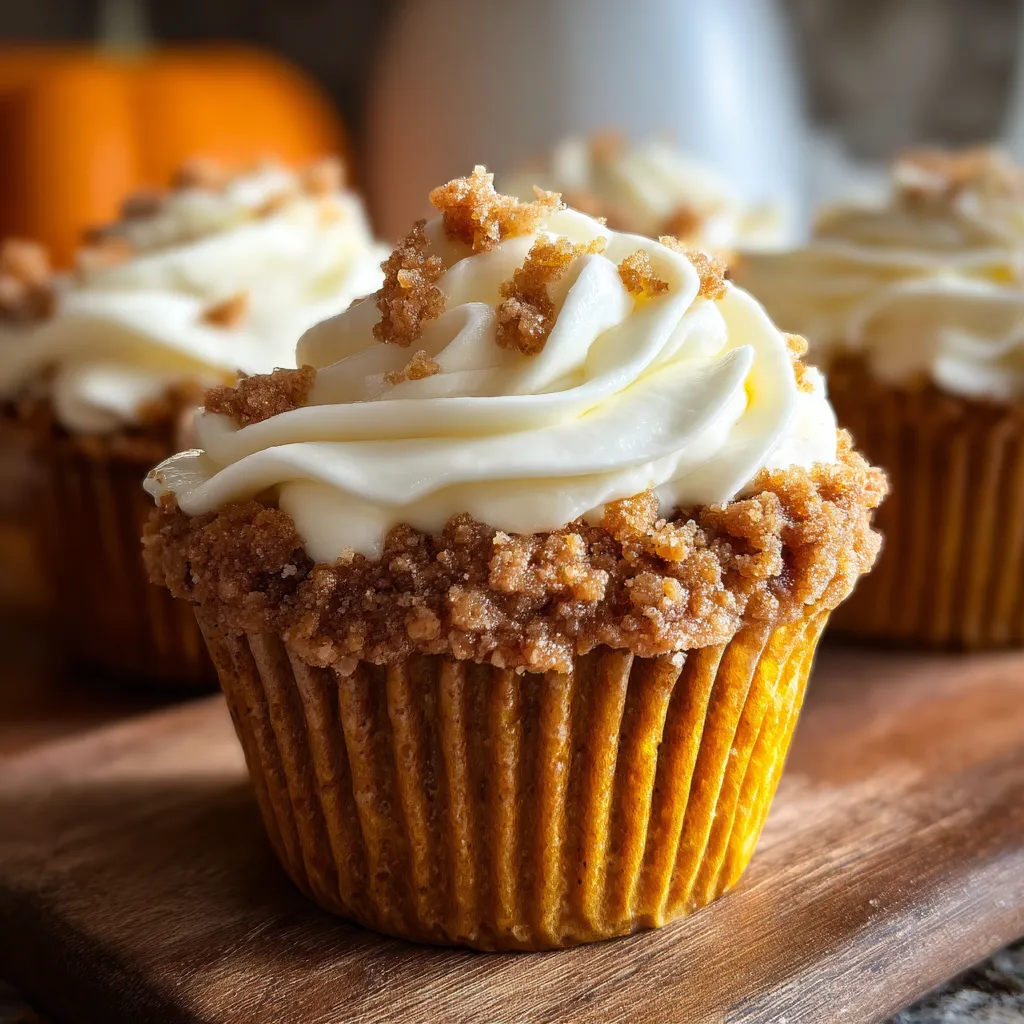 Copycat Starbucks Pumpkin Cream Cheese Muffins with Cinnamon Crumb Topping - main view