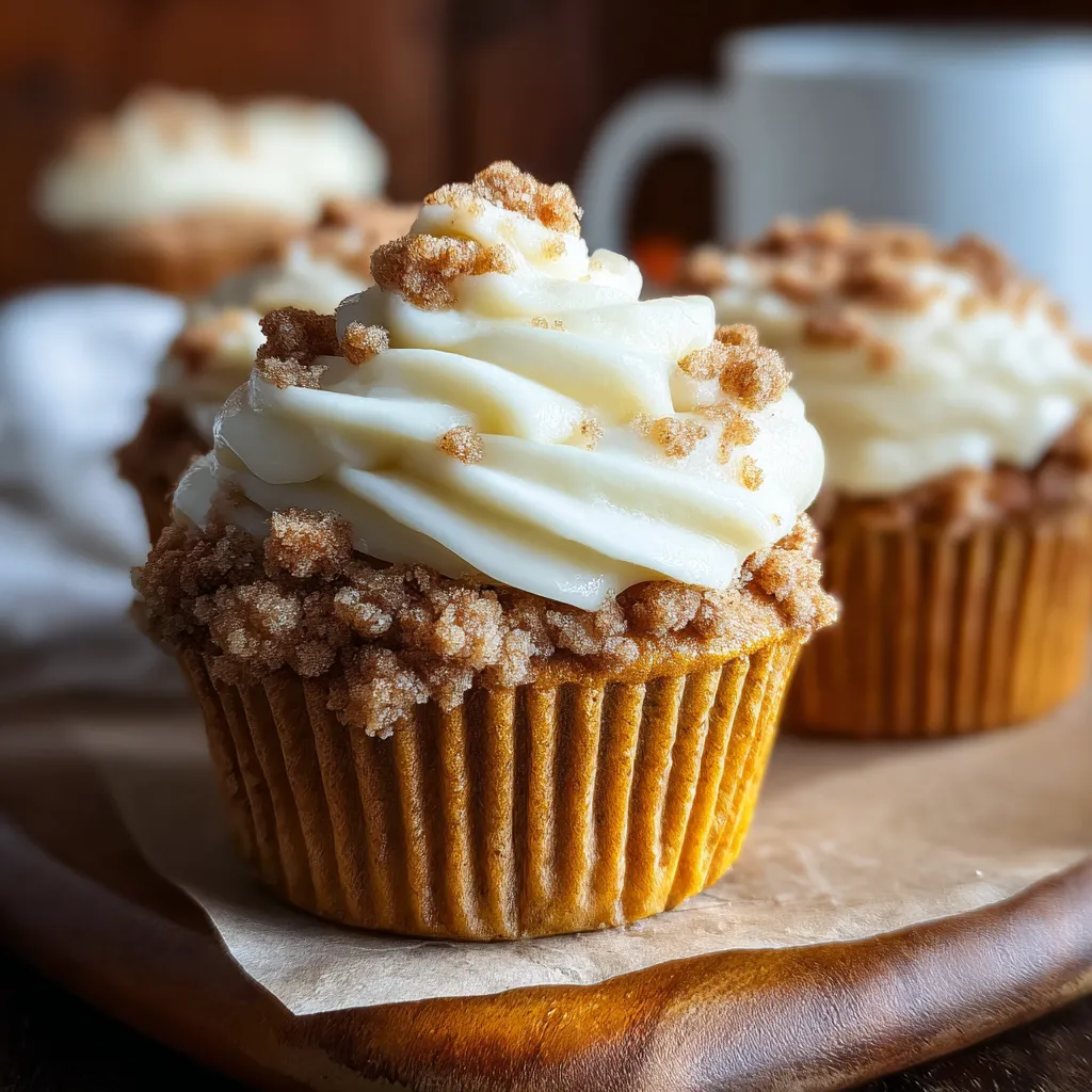 Copycat Starbucks Pumpkin Cream Cheese Muffins with Cinnamon Crumb Topping - tertiary view